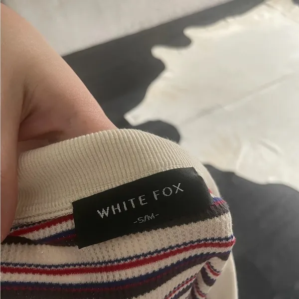 WHITE FOX Striped Women's Sweater - Image 4