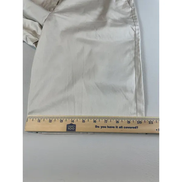Van Heusen Studio City Short Modern Fit Bermuda Length Beige NWT Size 14 - Image 11