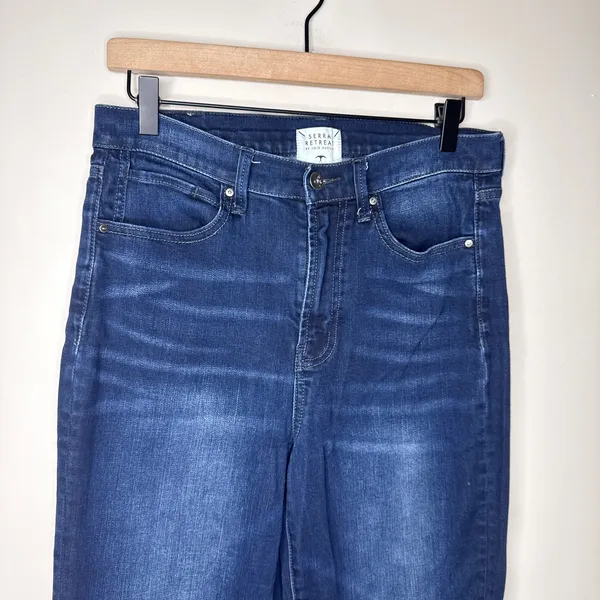 Serra Retreat‎ Westward High-Rise Boot-Cut Jeans Size 10/30 Webb Way Wash - Image 3
