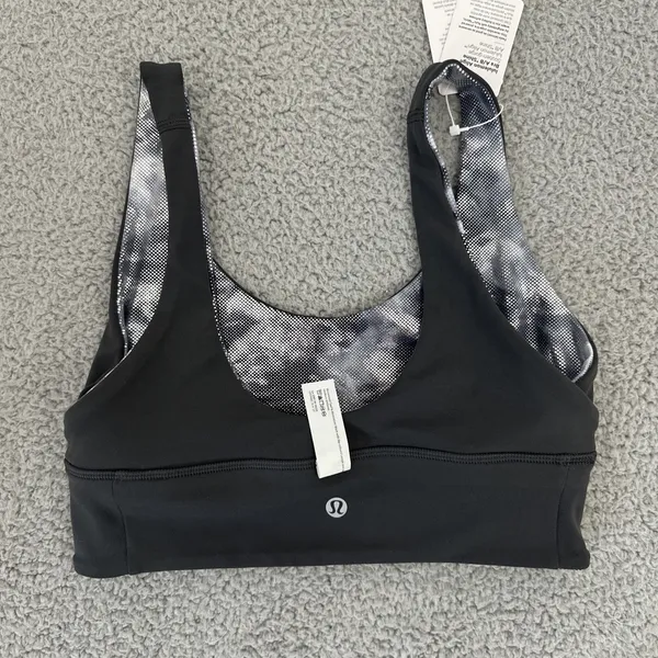 NWT Lululemon‎ Align Bra Shine Gray Reversible Athletic Athleisure Women's 6 - Image 4