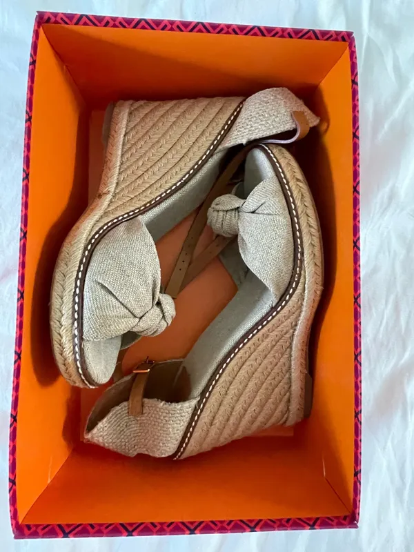 Tory Burch Wedge Sandals - Image 4