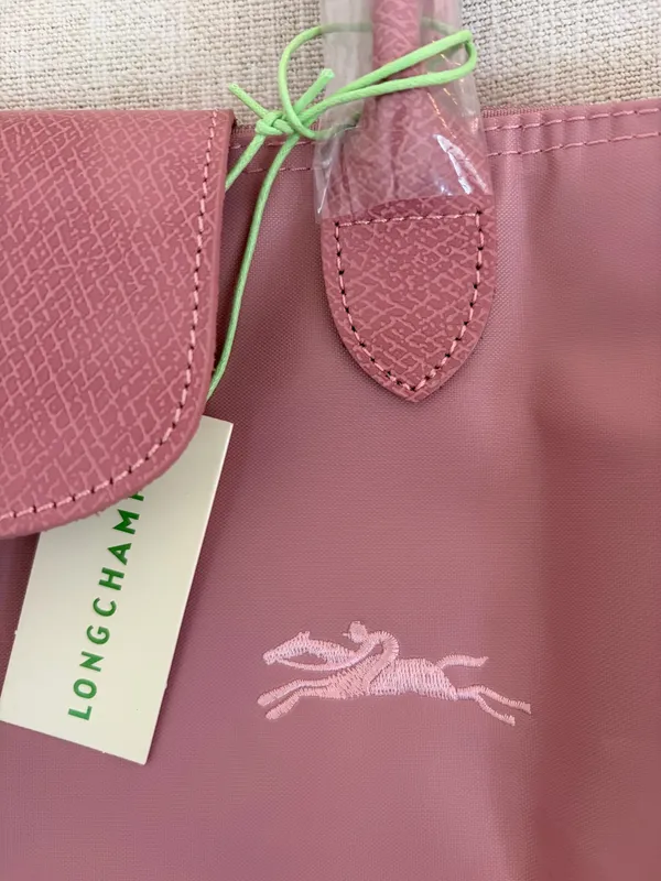 Longchamp Le Pliage Original Shoulder Tote bag large size pink - Image 5
