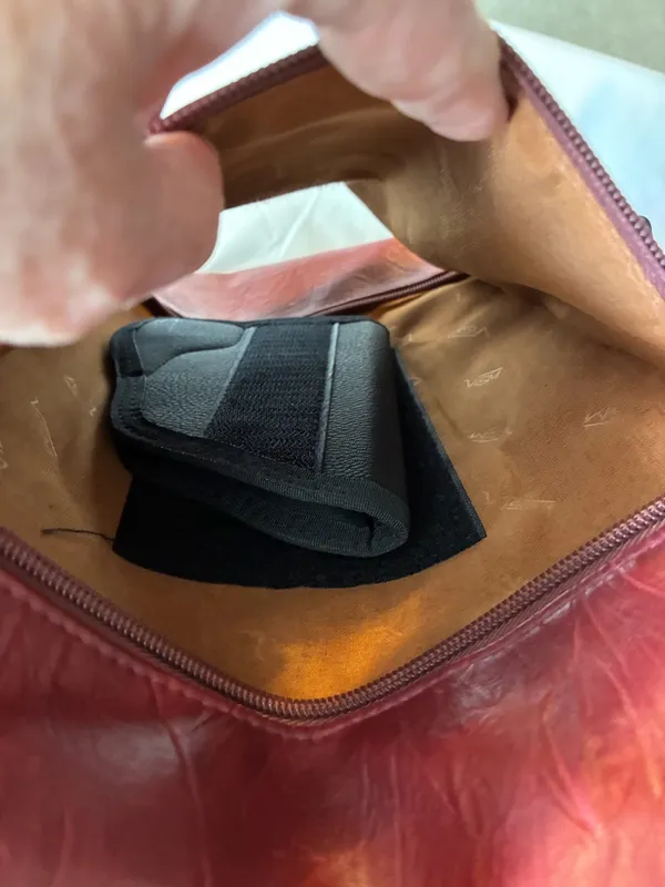 Concealed gun carry purse Red - Image 3