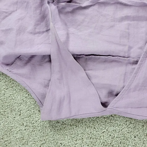 Urban Outfitters Womens Dress 8 Purple Halter Neck Open Tie Back Bodycon Mini - Image 2