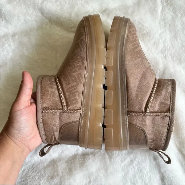 UGG Classic Ultra Mini Monogram Boots Women’s Size 5 - Image 14