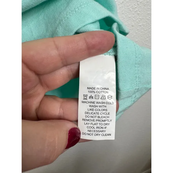 Broome Street Kate Spade Mint‎ Short Sleeve Shirt Size Xsmall - Image 4