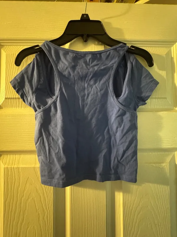 American Eagle Cropped Tee - Image 2