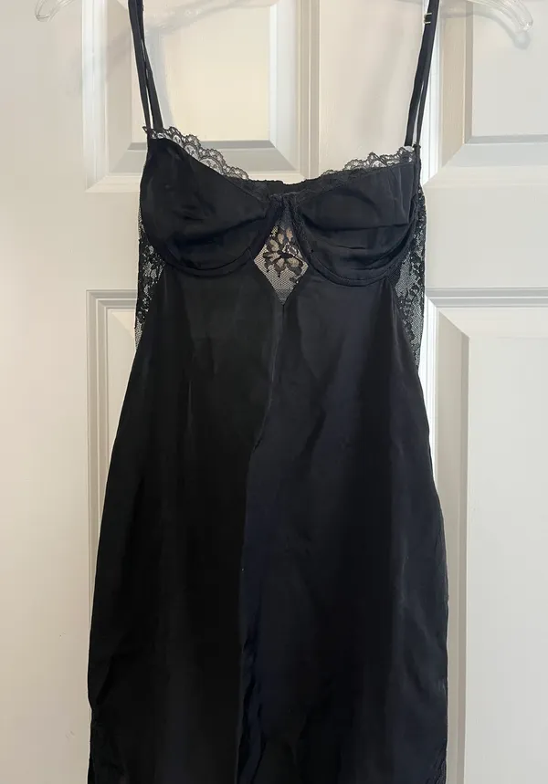 Princess Polly Passion Mini Dress Black - Image 3