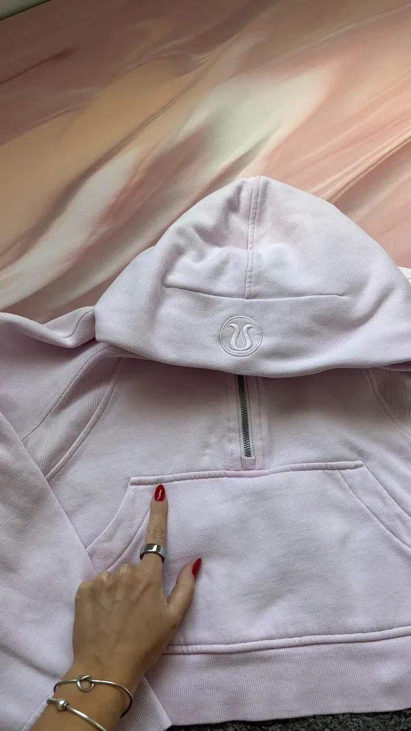 Lululemon Scuba Half-Zip Hoodie XS/S - Image 9