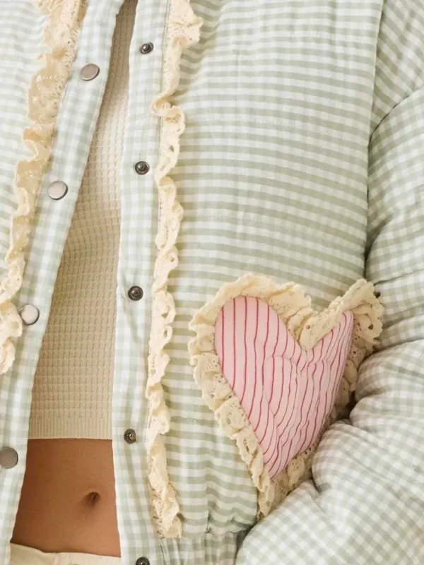 Altar'd State Gemma Gingham Jacket - Image 2