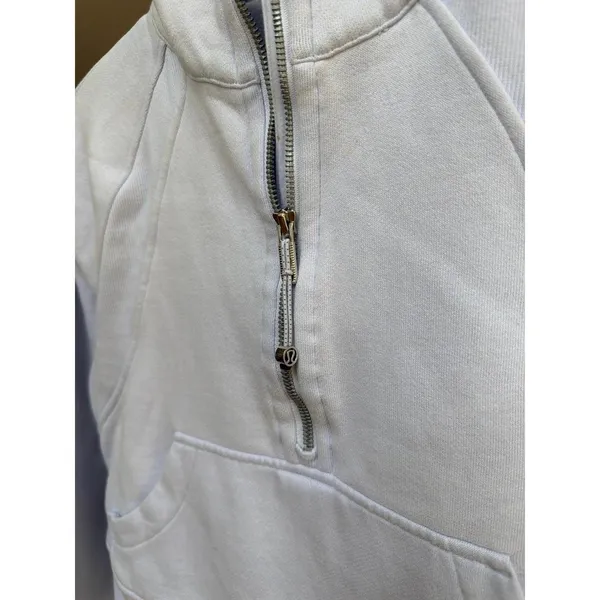 Lululemon Scuba Oversized Funnel-Neck Half Zip blue XS-S - Image 3