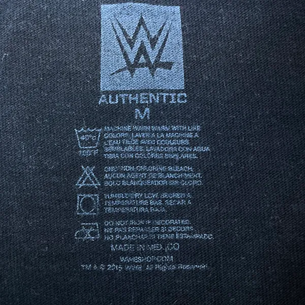 WWE Seth Rollins Redesign Rebuild Reclaim Black Graphic T-shirt - Image 5