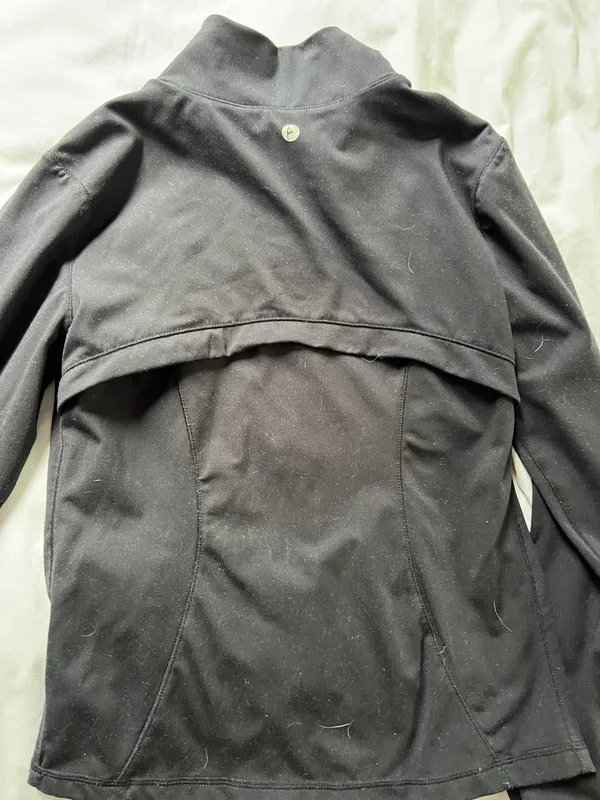90 Degrees Zip Up Athletic Jacket Black - Image 2