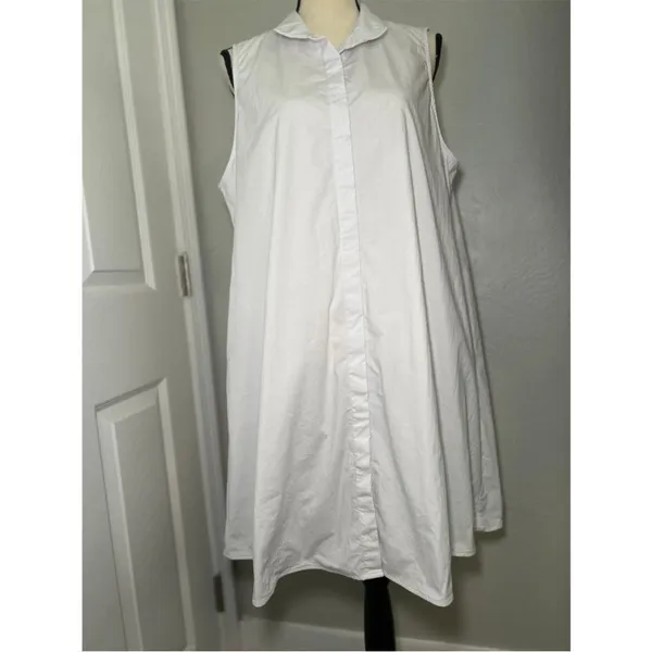 TUCKERNUCK White Sleeveless Charlie‎ Dress L - Image 11