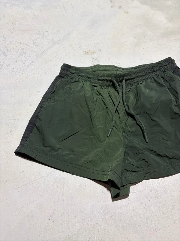 Athleta expedition Dark Green Athletic Drawstring Shorts 2 - Image 2