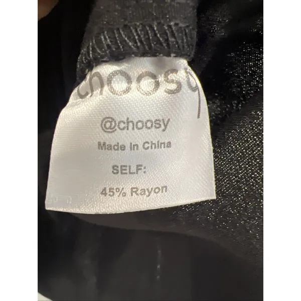 NWT Choosy Sleeveless Black Mini Dress Size 0 Deep VNeck Tie Waist Crosby Street - Image 11