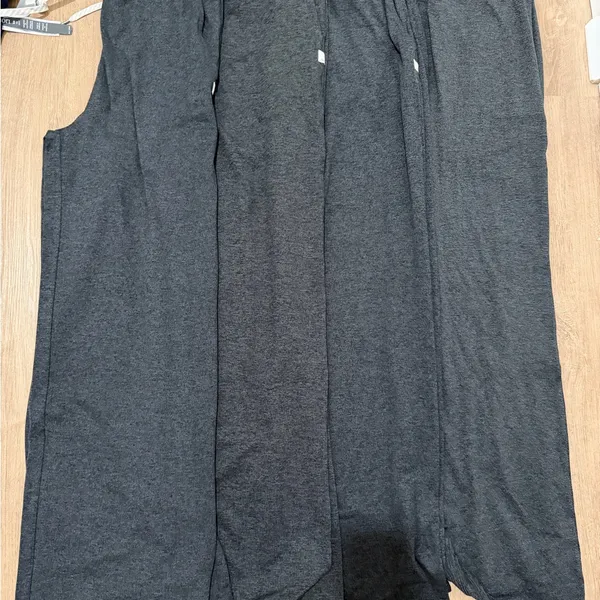 Vuori Halo Essential Wide Leg - Charcoal Heather - Image 2