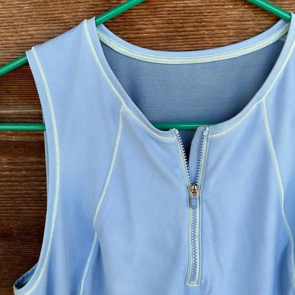Athleta Teal Tennis Dress - Image 3