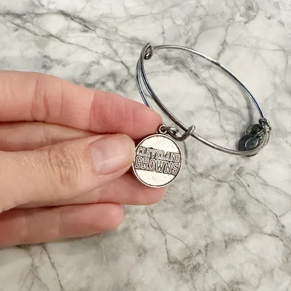 Alex & Ani NFL Cleveland Browns Bangle Bracelet - Image 2