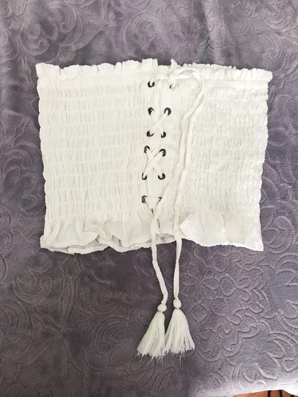 Princess Polly Smocked Tube Top - Image 2