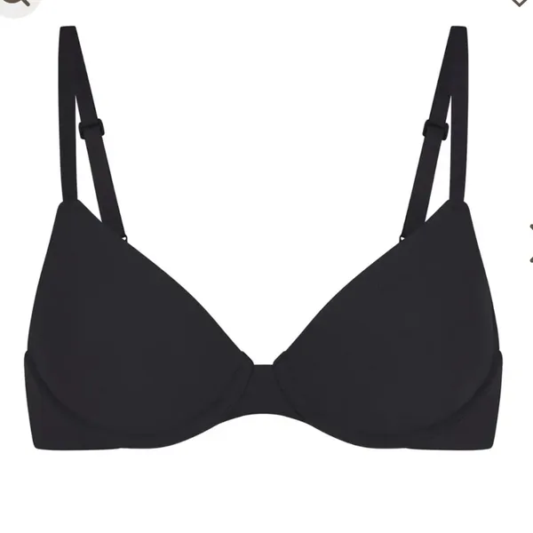 NWT SKIMS Fits Everybody T-Shirt Bra Sz‎ Onyx Sz 40DD - Image 4