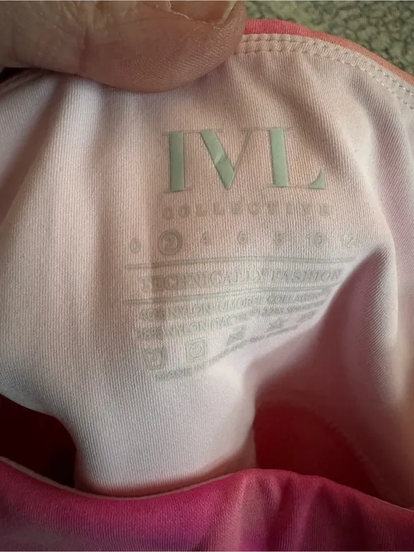 IVL Collective Pink Tie Dye Leggings Size 2 XS - Image 4