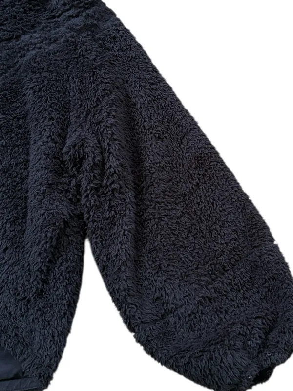 Lululemon Warmth Restore Sherpa Funnel Neck Pullover Black Size - Image 7