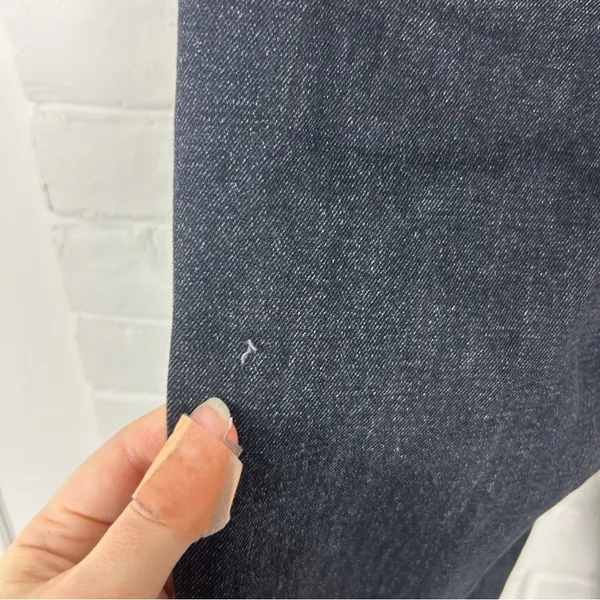 Abercrombie & Fitch Curve Love The 90s Slim Straight Cross Waist Jean Size 24 - Image 7