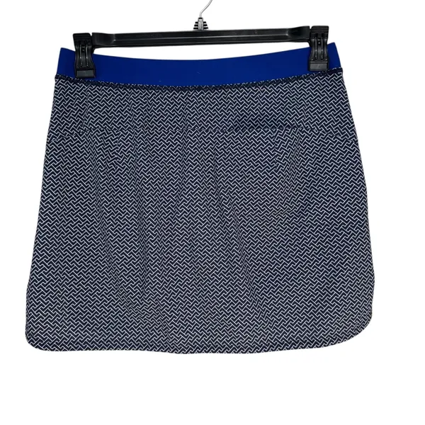 RLX Ralph Lauren Womens Golf Skirt Skort Geometric Print‎ Navy Blue Size S - Image 9