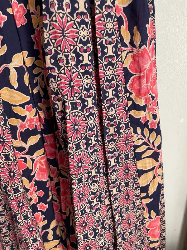 Free People A New Way Maxi Dress Navy Combo - Image 10