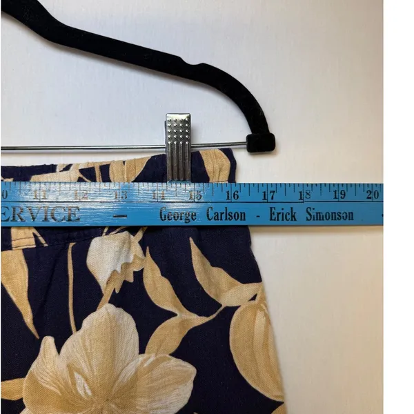 Joie Floral Linen Set Sleeveless Top and Wide Leg‎ Pants Relax Vaca Luxe Size M - Image 10