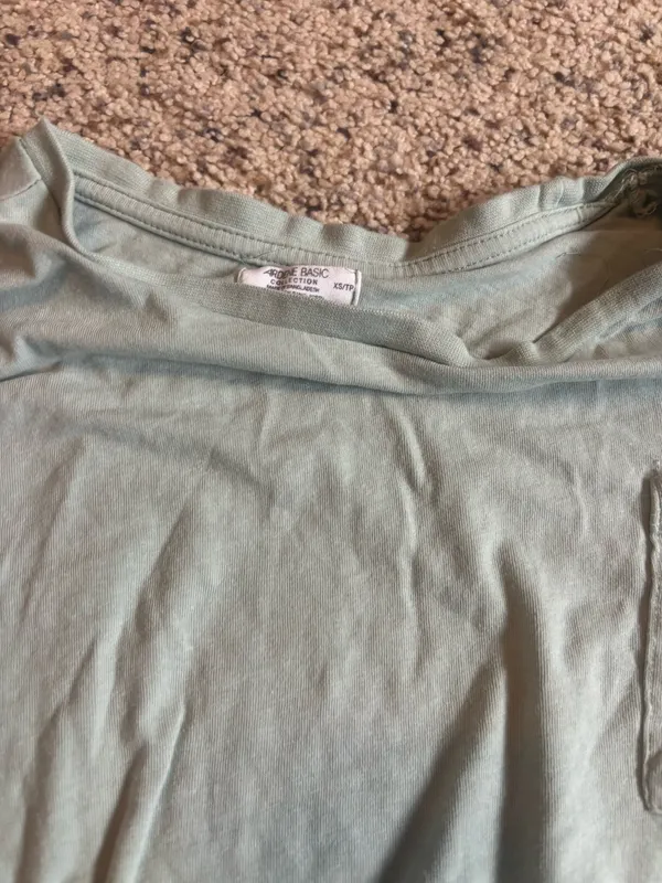 ardene cropped t shirt Green Size XS - Image 2