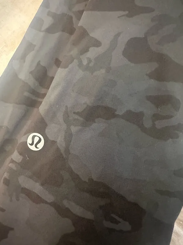 Lululemon Black Camo Leggings - Image 2
