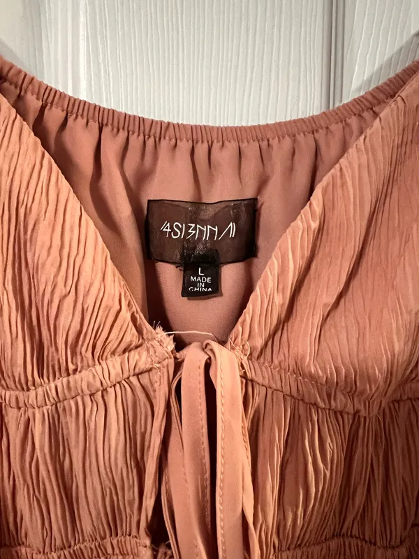 4SI3NNA Pink Top - Image 2