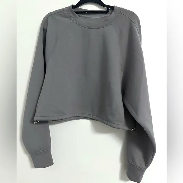 Abercrombie & Fitch YPB NeoKnit Cinched Crew Neck Sweater Large - Image 2