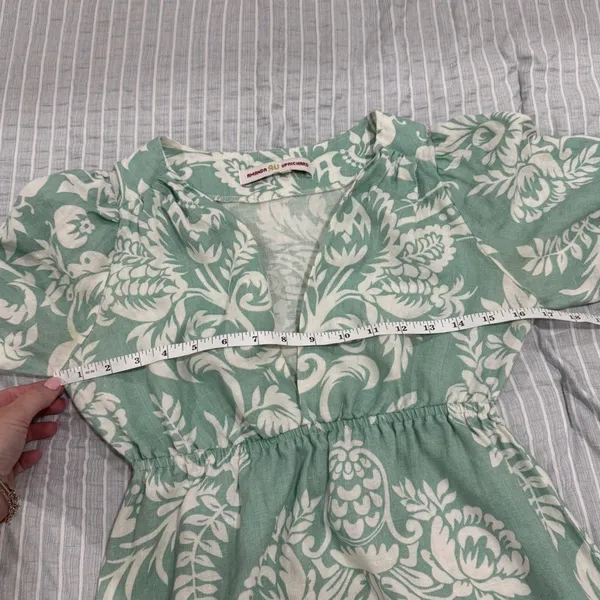 Amanda Uprichard teal Mini Dress‎ - Image 4