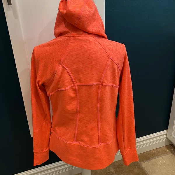 🎉Host Pick🎉 Athleta  orange zip front jacket - Image 2