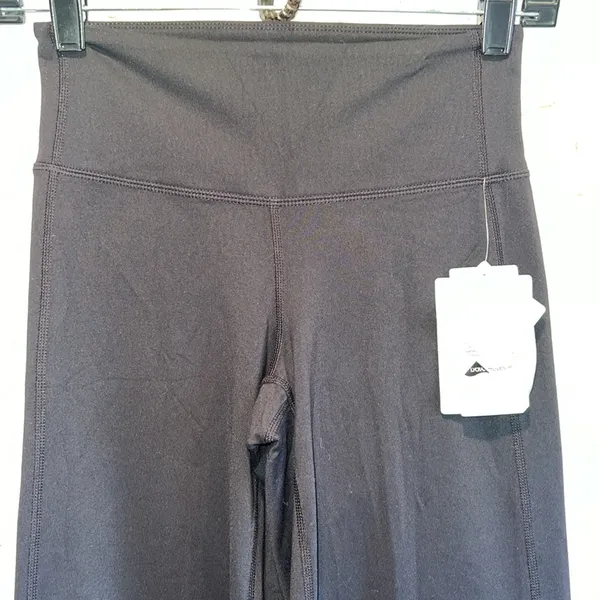 Athleta Pants Womens XS Black High Rise Chaturanga Athletic Pilayo Wide Leg NWT - Image 5