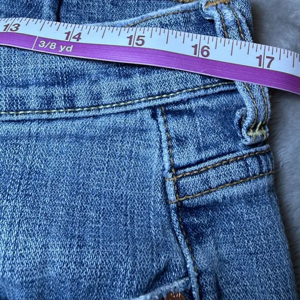 Levis 505 Womens Size 14M Jeans Straight Leg Stretch Blue Denim Everyday Casual - Image 8