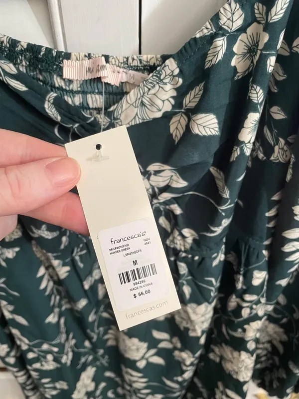 Francesca's Green Dress - Image 3