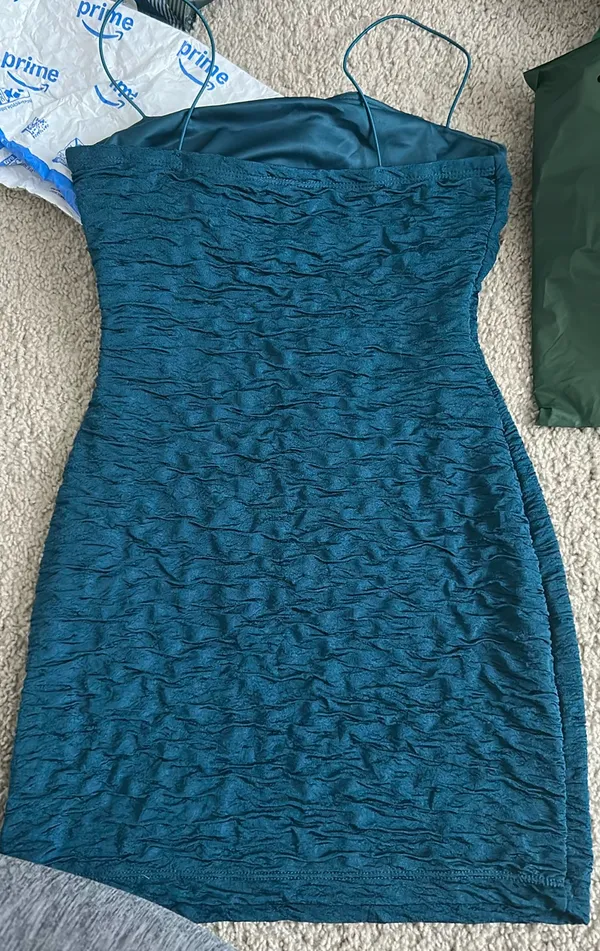 Windsor Blue Mini Dress - Image 2