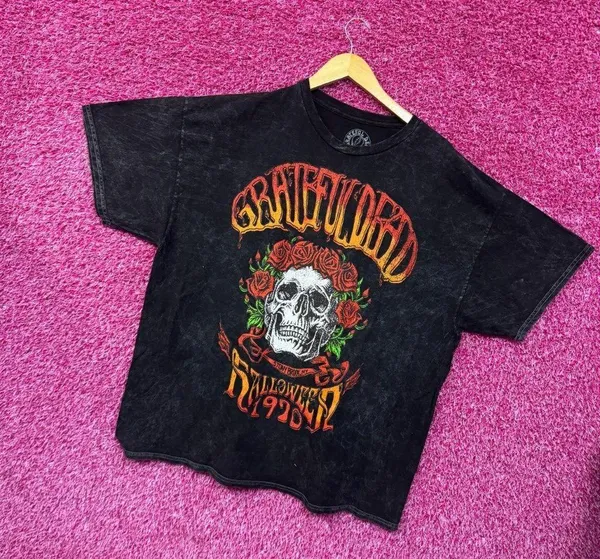 Grateful Dead Big Bertha Halloween 1970 Rock Show Tee XXL - Image 3