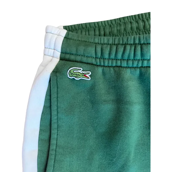 Lacoste Sport Womens Green White Side Stripe Graphic Jogger Sweatpants US M FR 4 - Image 2