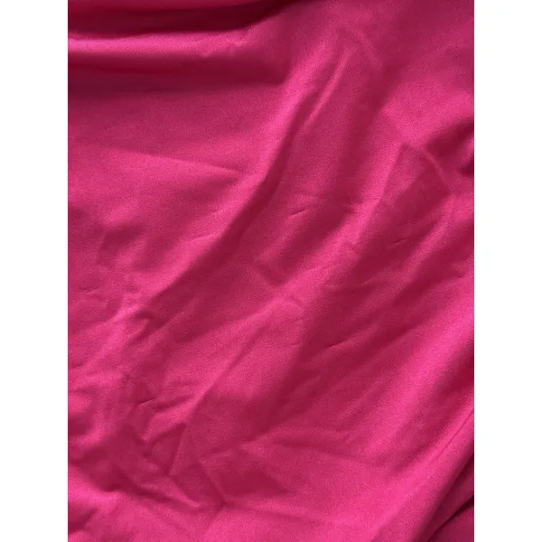 Superdown Brie One Sleeve Dress‎ Revolve Small Hot Pink Ruched Asymmetrical - Image 8