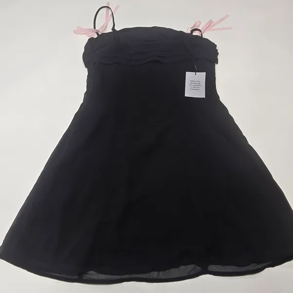 MORE TO COME Carson Mini Dress in Black - Image 13