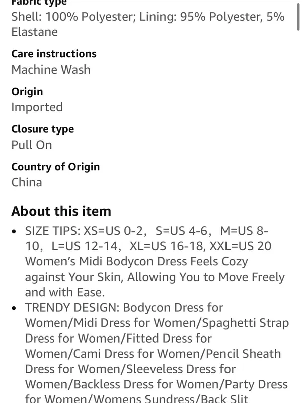 Slim Fit White Midi Dress with Spaghetti Straps - Image 5