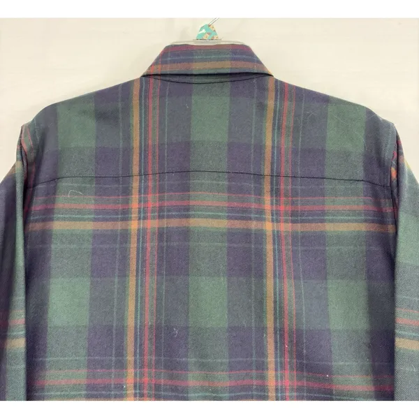 Lauren Ralph Lauren Women Worsted Wool Plaid Button Down Tartan‎ Large - Image 7