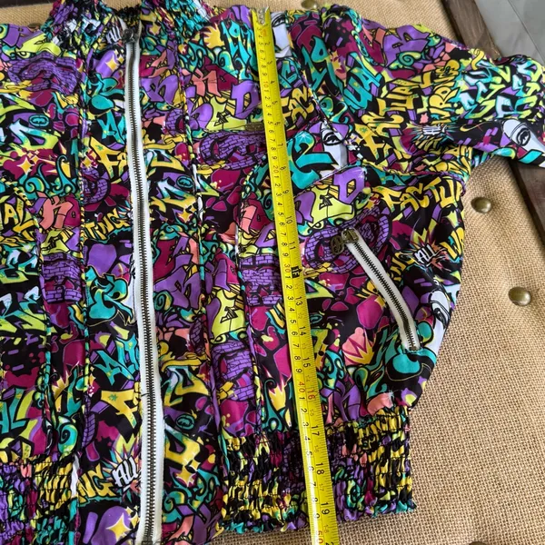 Ecko Unlimited Colorful Graphic Women's Jacket XL - Image 10