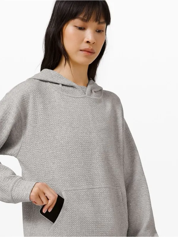 Lululemon All yours hoodie bubble dot grey activewear loungewear training gym 8 - Image 3