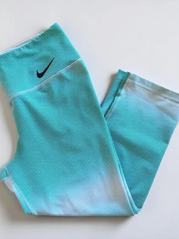 Under Armour Hoodie + Nike Leggings Bundle | Teal Athleisure Set - Image 2